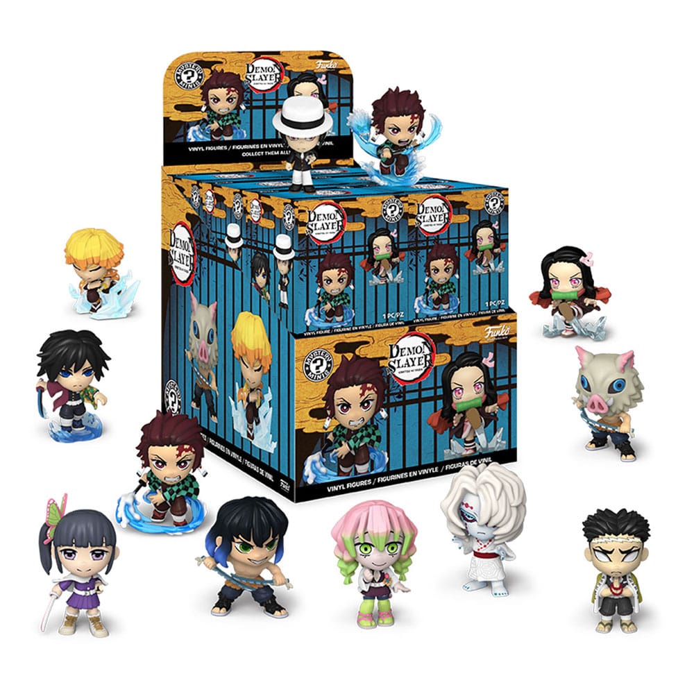Funko Mystery Minis Demon Slayer Vinyl Mini Figures Display 12 Pack 6 cm