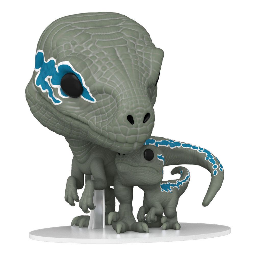Jurassic World Blue and Beta POP Movies Vinyl Figure 9 cm