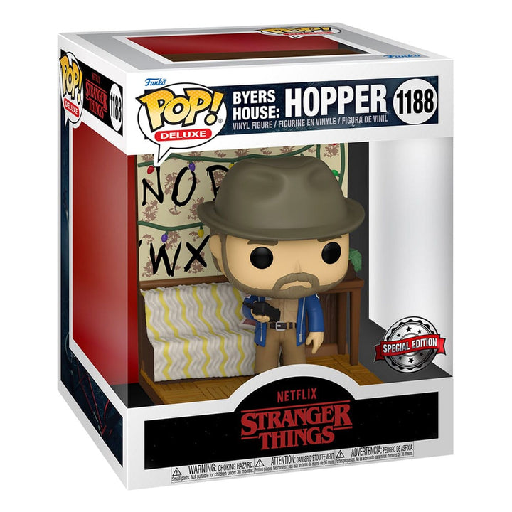 Hopper Byers House Netflix's Stranger Things Funko POP! Deluxe Vinyl Figure