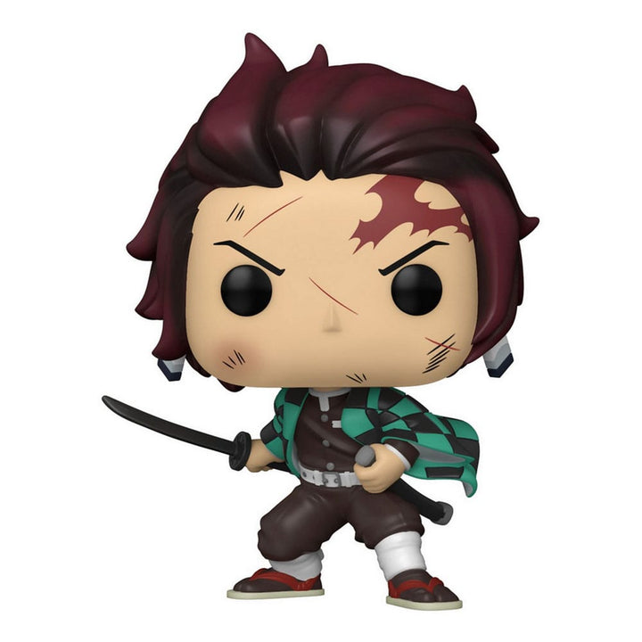 Tanjiro Demon Slayer Funko POP! Vinyl Figure and Tee Box Size S