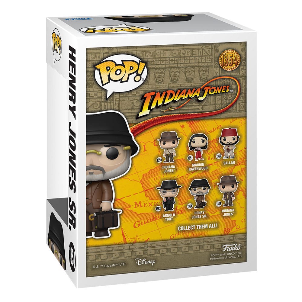 Henry Jones Sr. Indiana Jones Funko POP! Movies Vinyl Figure
