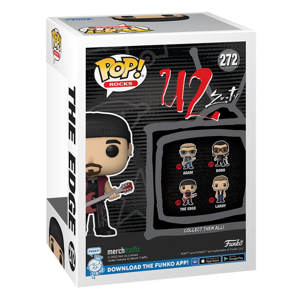 Edge U2 Zoo TV Funko POP! Rocks Vinyl Figure