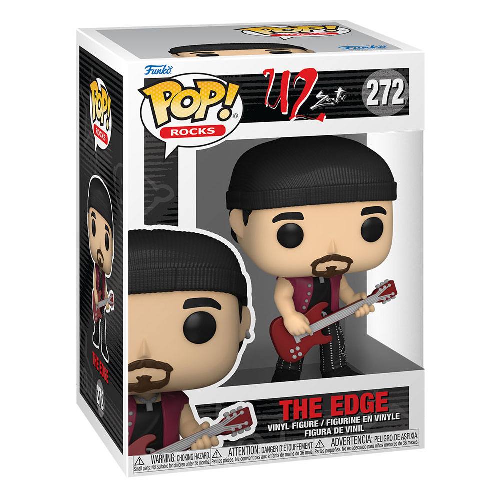 Edge U2 Zoo TV Funko POP! Rocks Vinyl Figure