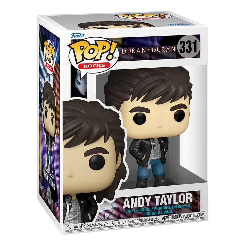 Andy Duran Duran Wild Boys Funko POP! Rocks Vinyl Figure
