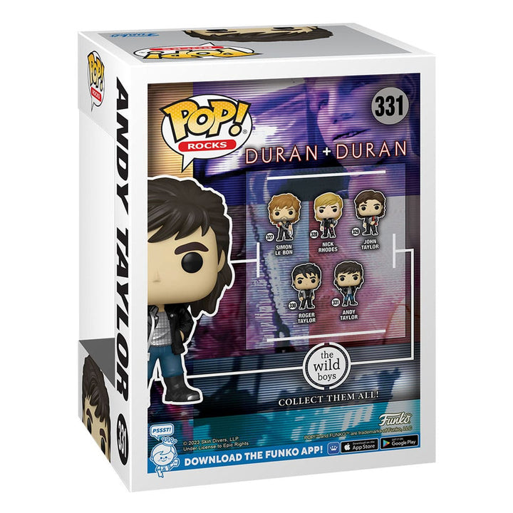 Andy Duran Duran Wild Boys Funko POP! Rocks Vinyl Figure