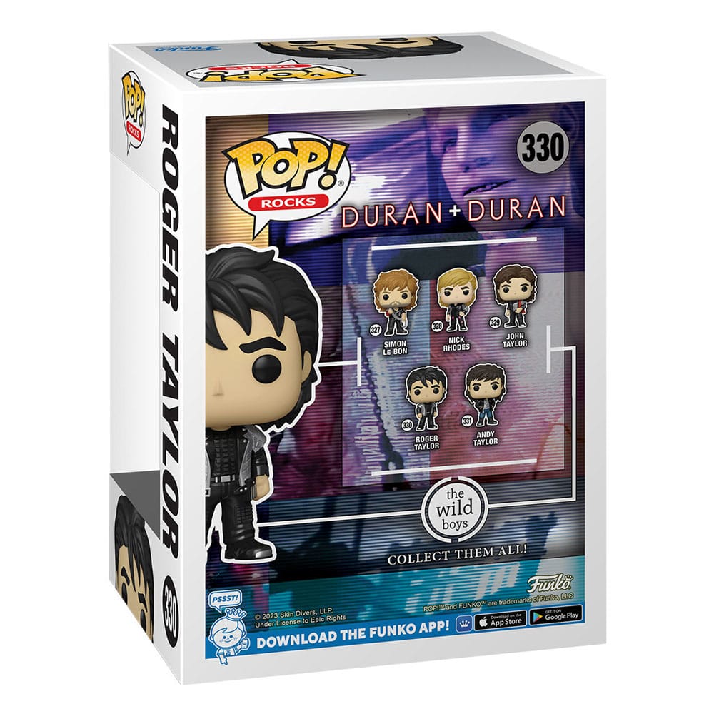 Rodger Duran Duran Wild Boys Funko POP! Rocks Vinyl Figure