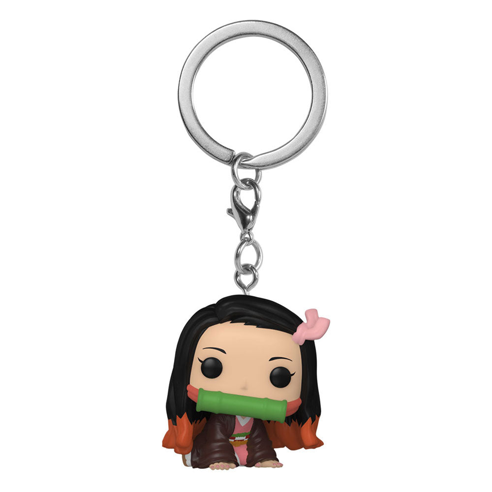 Funko Nezuko Demon Slayer Pocket POP Vinyl Keychains Display 4 cm Set of 12