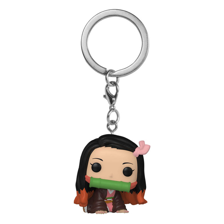 Funko Nezuko Demon Slayer Pocket POP Vinyl Keychains Display 4 cm Set of 12