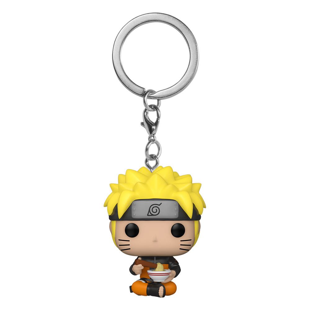Funko Naruto with Noodles Naruto Pocket POP Vinyl Keychains Display of 12 4 cm