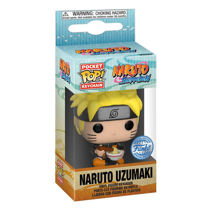 Funko Naruto with Noodles Naruto Pocket POP Vinyl Keychains Display of 12 4 cm