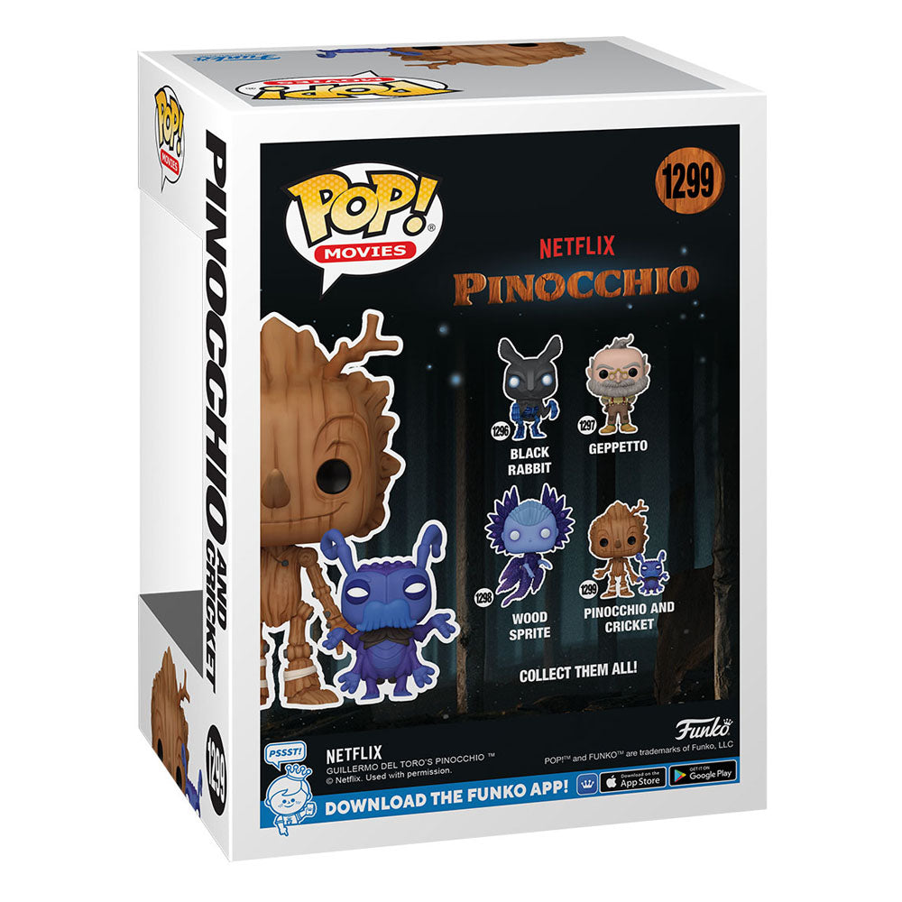 Pinocchio and Cricket Pinocchio Funko POP! Movies Vinyl Figure