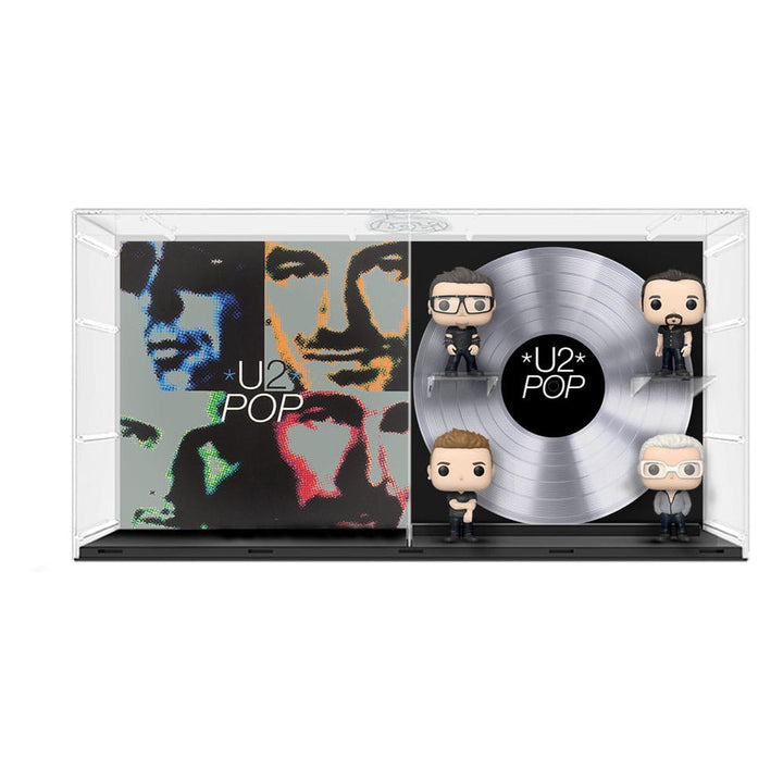 The Edge with Bono Larry and Adam U2 Pop Studio Funko POP! Albums DLX Vinyl Figure (4-Pack)