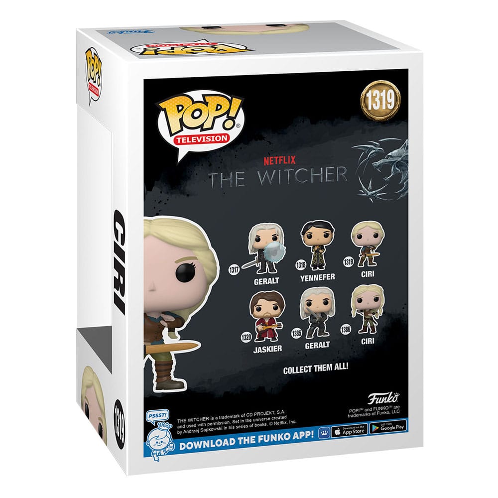 Ciri with sword The Witcher Funko POP! TV Vinyl Figure