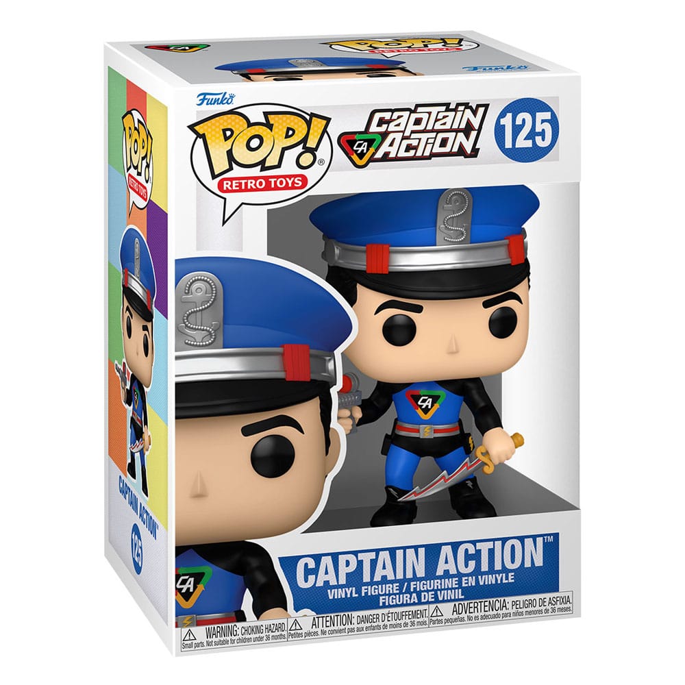 Captain Action Retro Toys Heroes Funko POP! Vinyl Figure