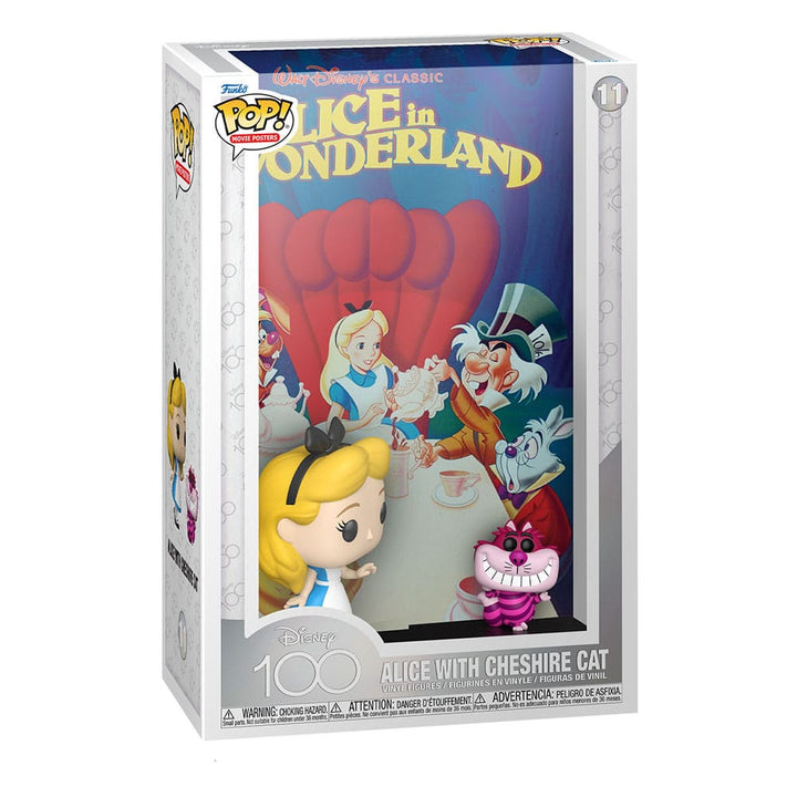 Alice in Wonderland Disney's 100th Anniversary Special Funko POP! Movie Poster and Vinyl Figure