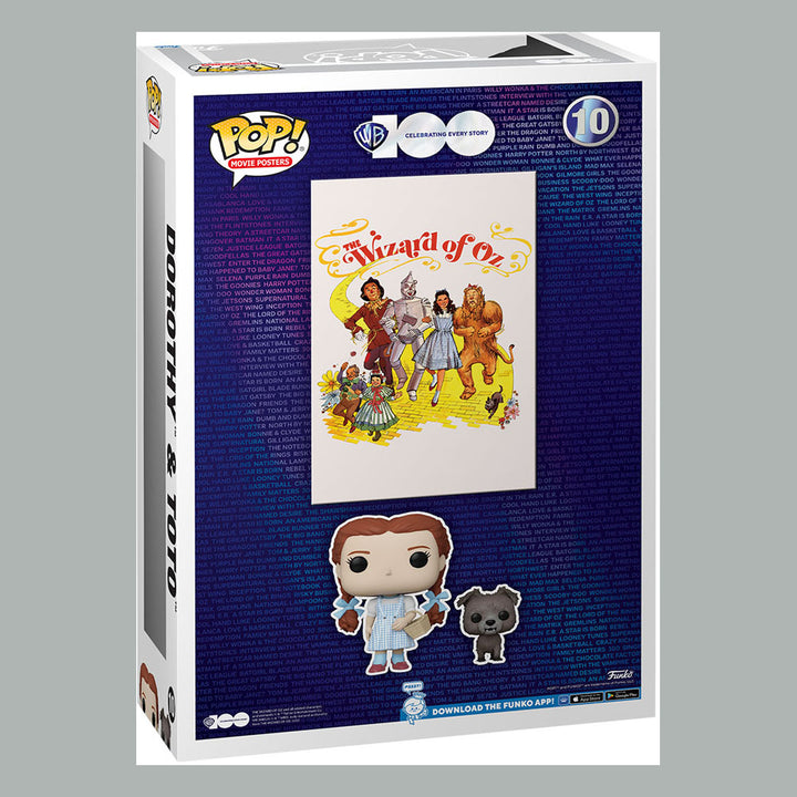 Dorothy and Toto The Wizard of Oz Funko POP! Movie Poster and Vinyl Figure