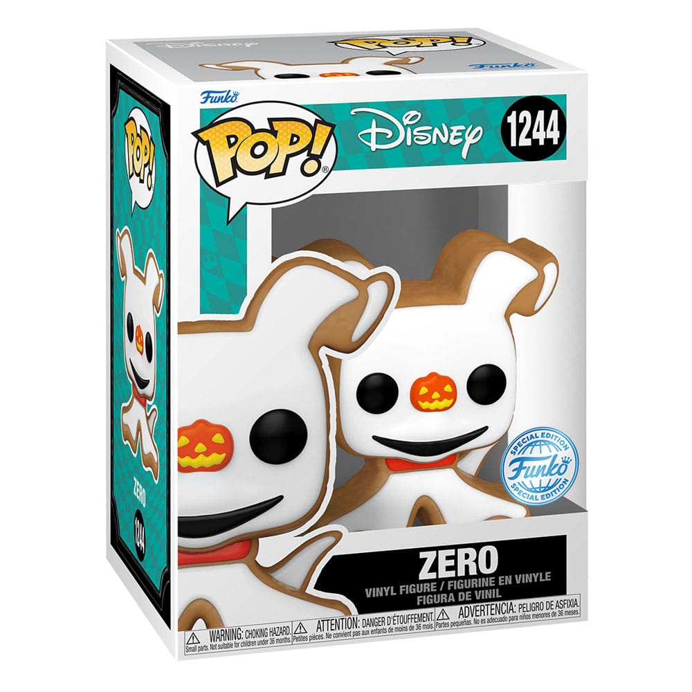Zero Gingerbread Version Disney Nightmare before Christmas Funko POP! Vinyl Figure