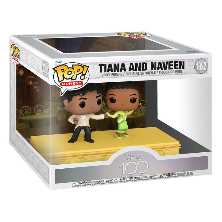 Tiana and Naveen Disney 100th Anniversary Funko POP! Moment Vinyl Figure