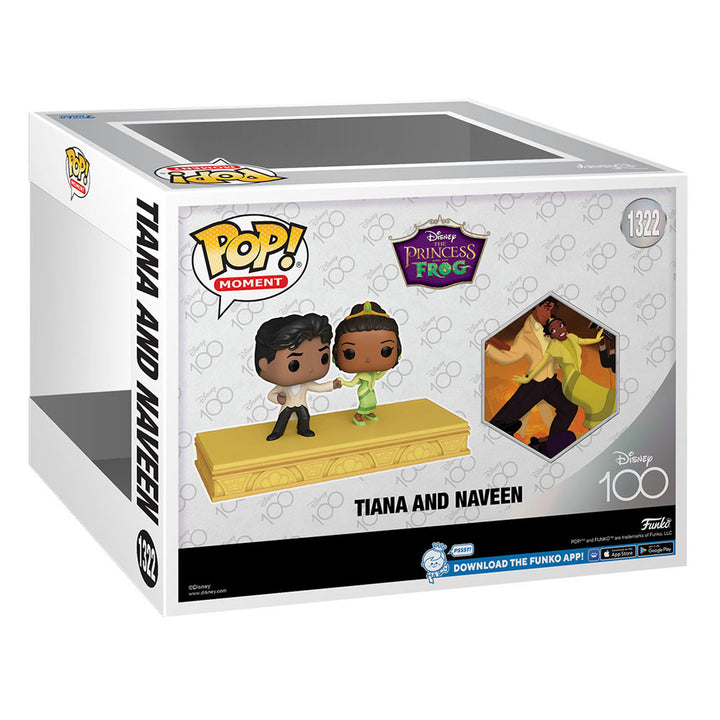 Tiana and Naveen Disney 100th Anniversary Funko POP! Moment Vinyl Figure