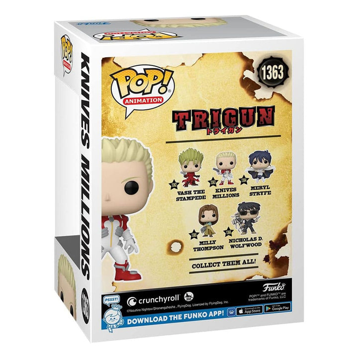 Knives Millions Trigun Funko POP! Television Vinyl Figure