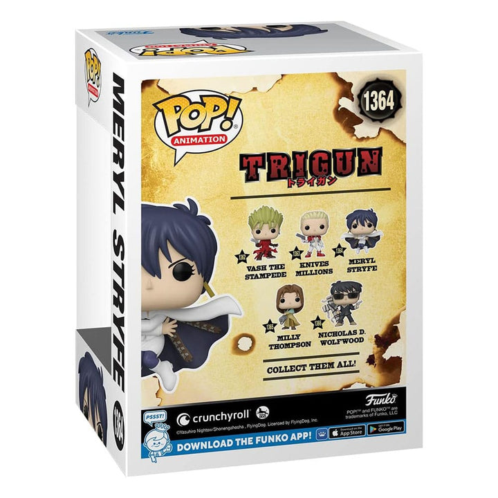 Meryl Stryfe Trigun Funko POP! Television Vinyl Figure