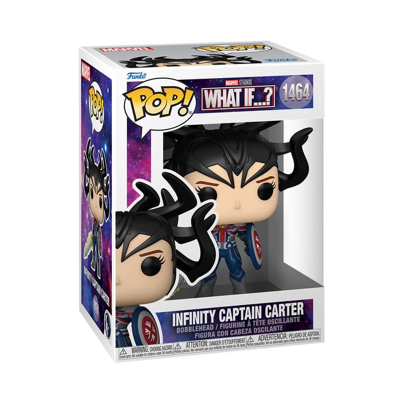 Infinity Captain Carter Marvel's What If...? Funko POP! Vinyl Figure