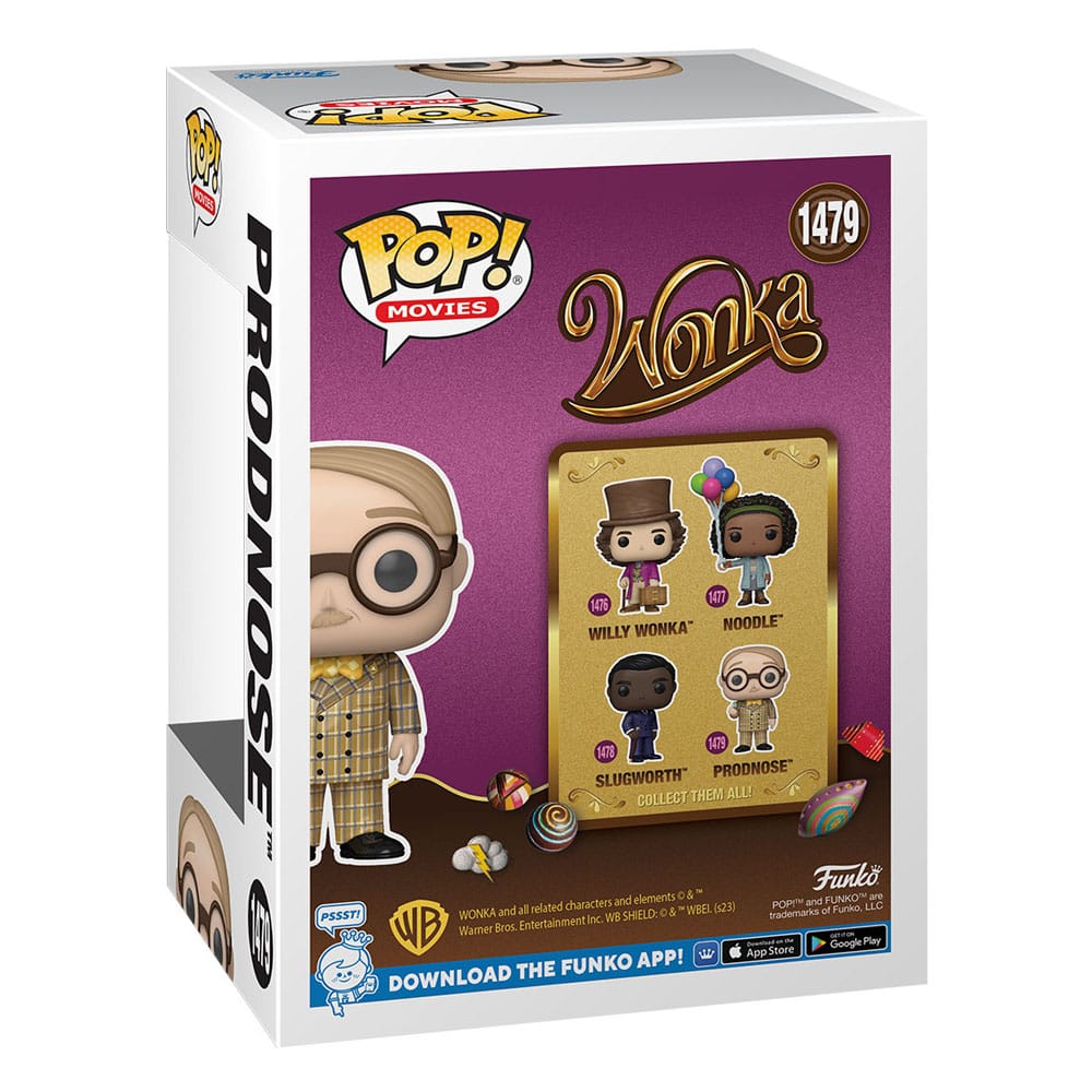 Prodnose Willy Wonka and the Chocolate Factory Funko POP! Movies Vinyl Figure