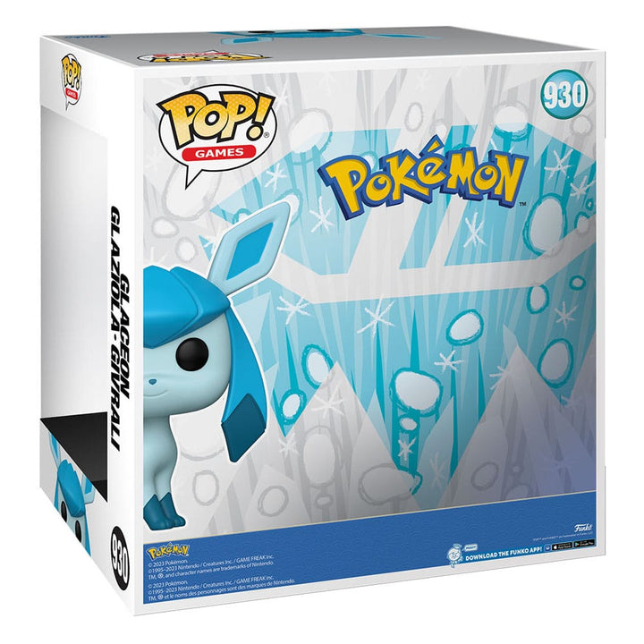 Glaceon (EMEA) Pokemon Super Sized Jumbo Funko POP! Vinyl Figure