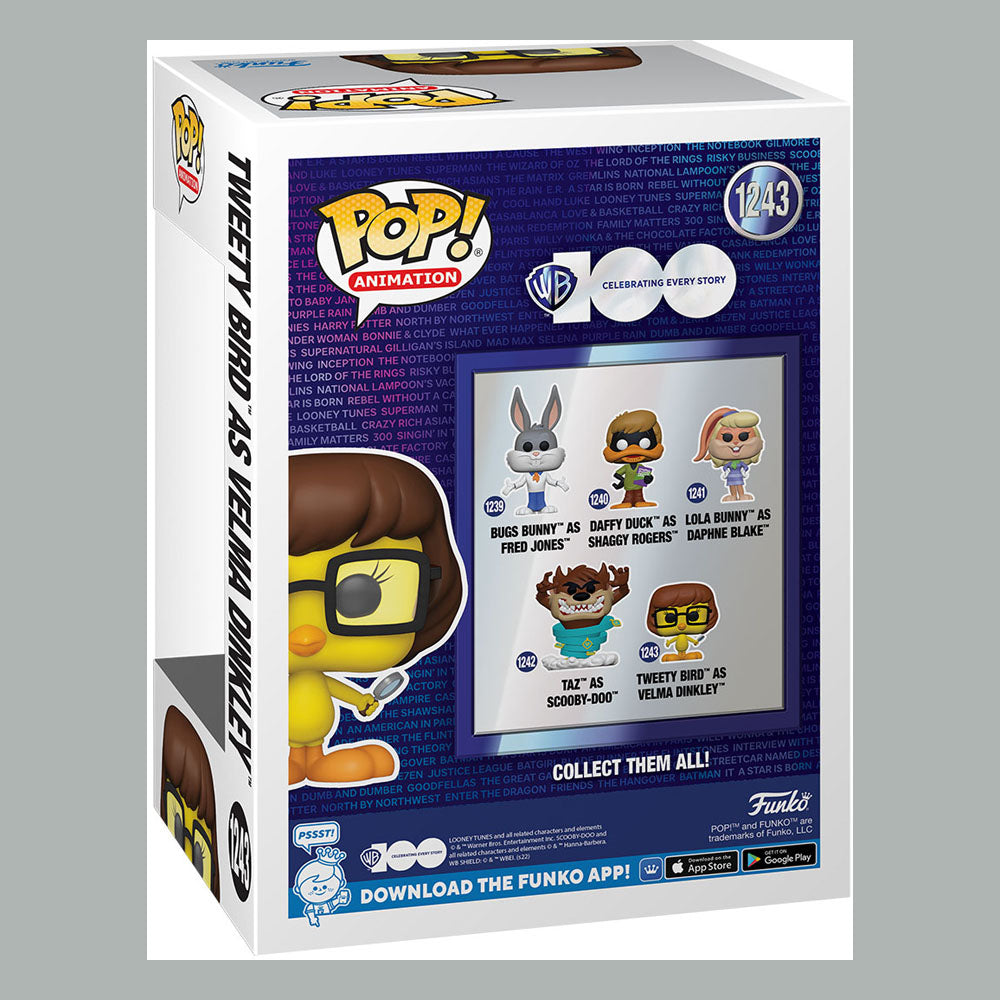 Tweety as Velma Hanna Barbera Funko POP! Animation Vinyl Figure