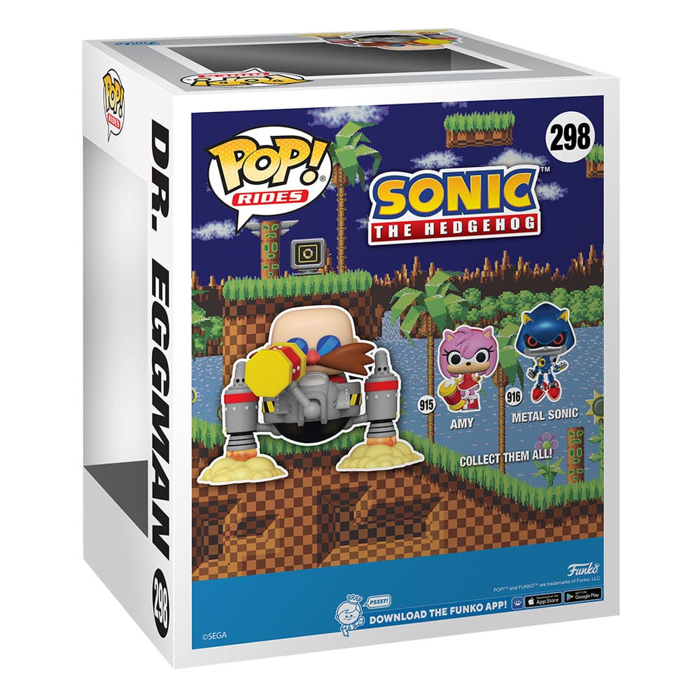 Dr. Eggman Sonic the Hedgehog Funko POP! Rides Vinyl Figure