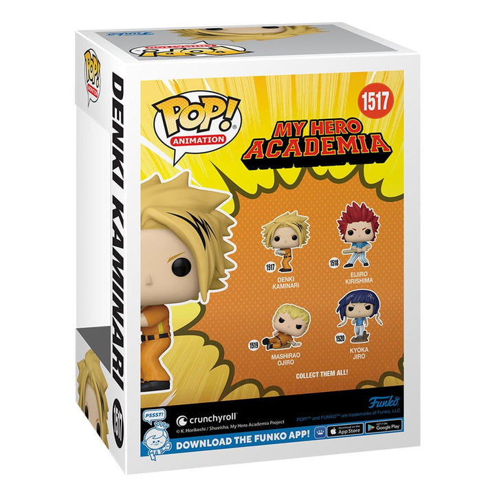 Denki Kaminari My Hero Academia Hero League Baseball Funko POP! Animation Vinyl Figure