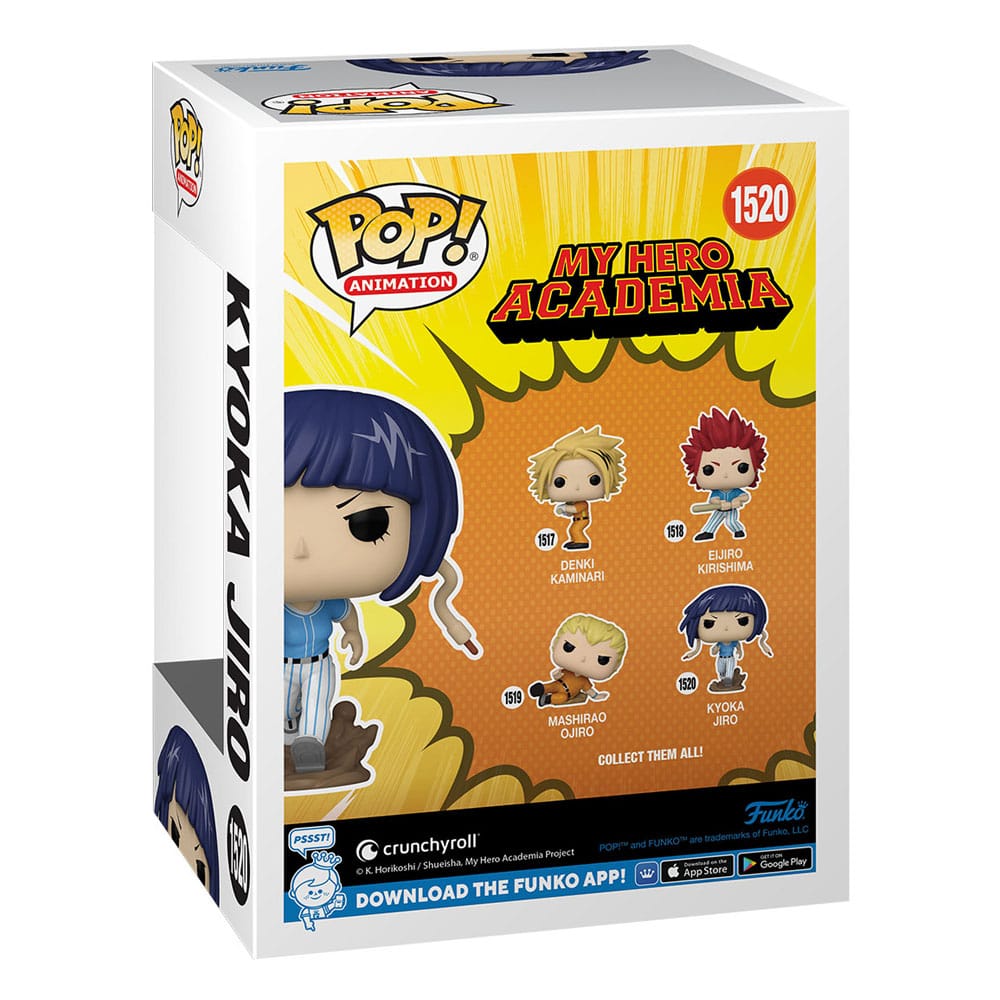 Kyoka Jiro My Hero Academia Hero League Baseball Funko POP! Animation Vinyl Figure