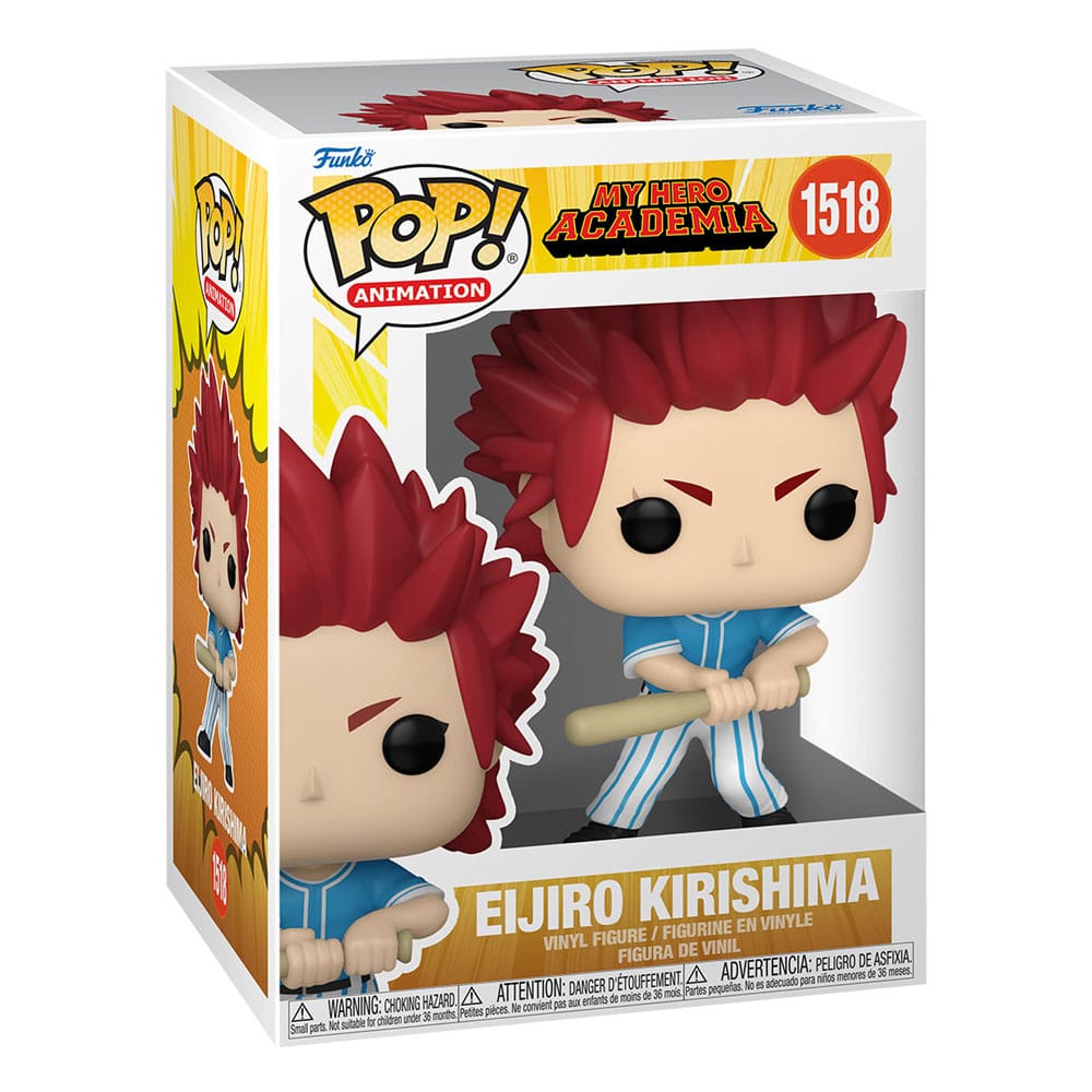 Kirishima My Hero Academia Hero League Baseball Funko POP! Animation Vinyl Figure