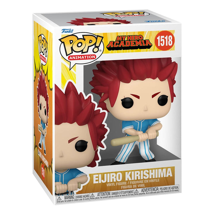 Kirishima My Hero Academia Hero League Baseball Funko POP! Animation Vinyl Figure