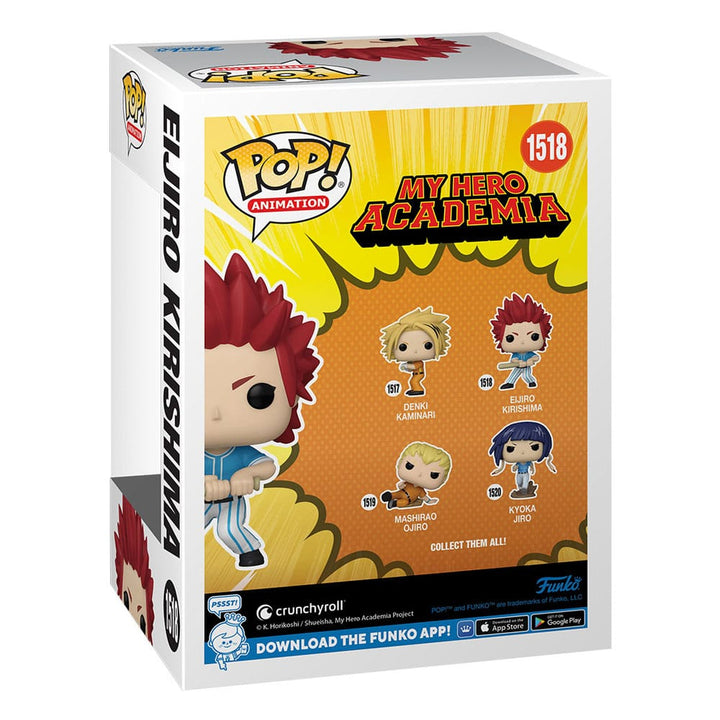 Kirishima My Hero Academia Hero League Baseball Funko POP! Animation Vinyl Figure