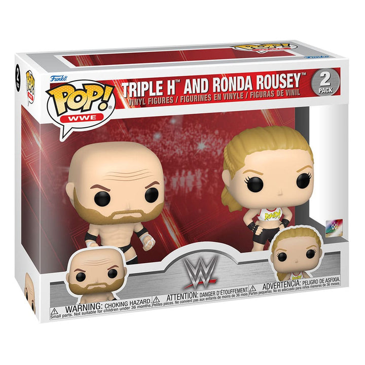 Triple H and Ronda Rousey WWE Funko POP! Vinyl Figure
