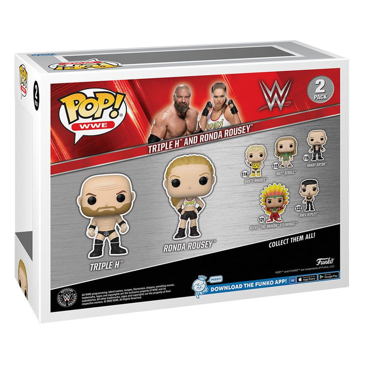 Triple H and Ronda Rousey WWE Funko POP! Vinyl Figure