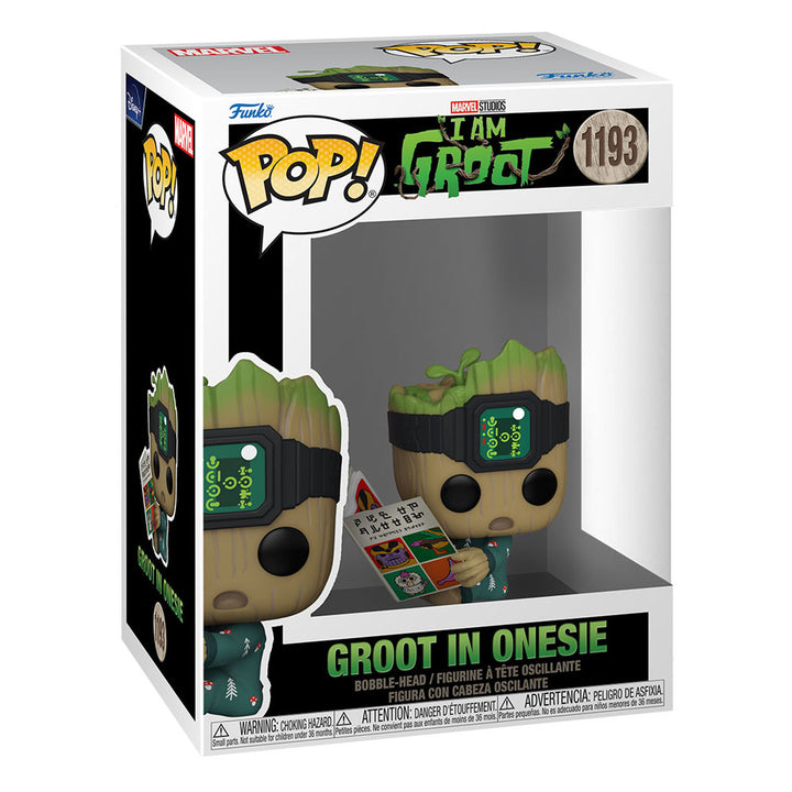 Groot in Onesie with Book I Am Groot Funko POP! Vinyl Figure
