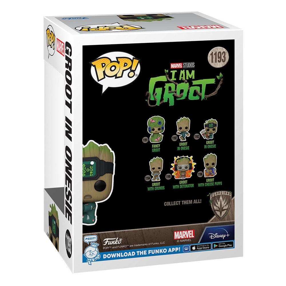 Groot in Onesie with Book I Am Groot Funko POP! Vinyl Figure