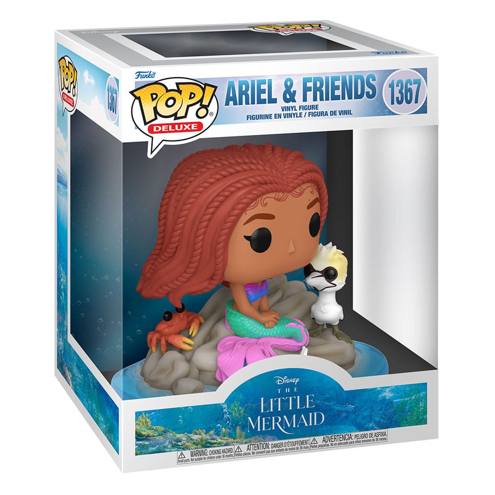Ariel and Friends Diseny The Little Mermaid Funko POP! Deluxe Vinyl Figure