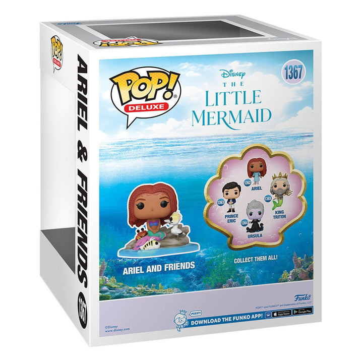 Ariel and Friends Diseny The Little Mermaid Funko POP! Deluxe Vinyl Figure