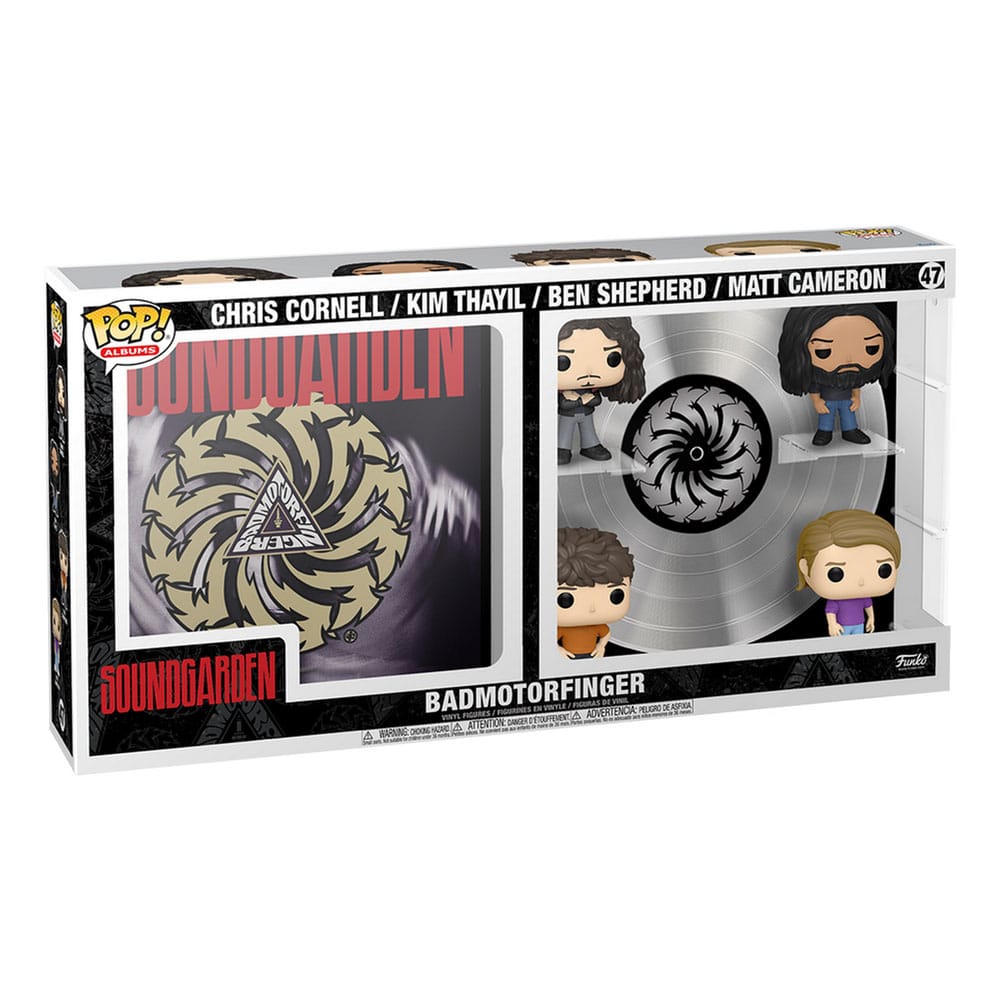 Soundgarden Badmotorfinger Funko POP! Albums DLX Vinyl Figures (4-Pack)