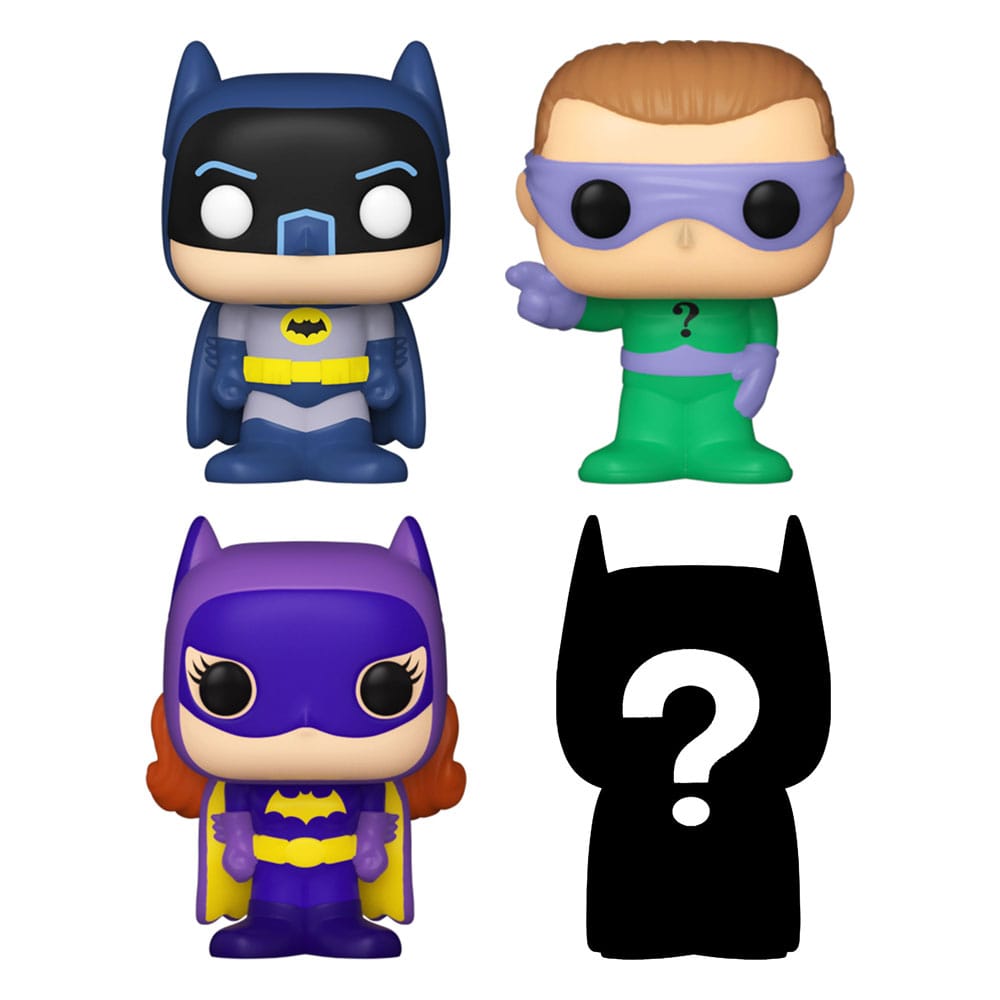 Funko Batman Adam West DC Bitty POP! Vinyl Figure 4 Pack 2,5 cm