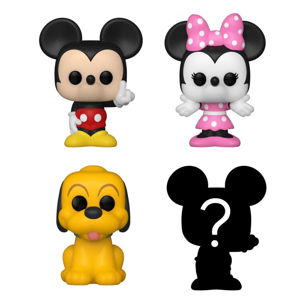 Funko Mickey Disney Bitty POP! Vinyl Figure 4 Pack 2,5 cm