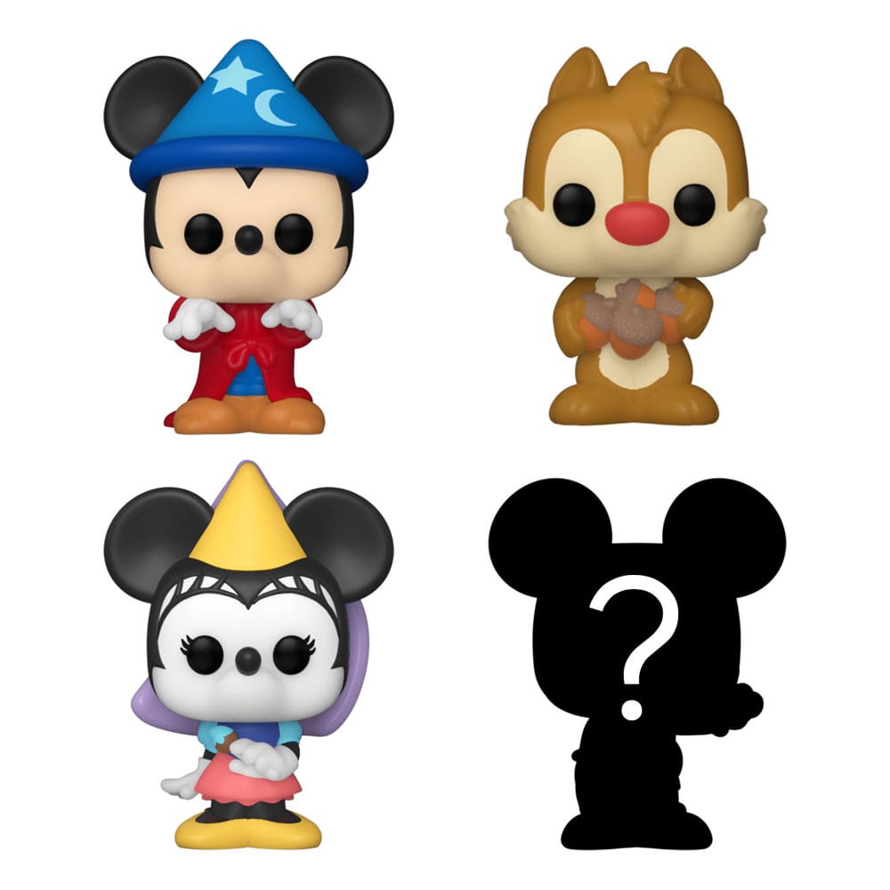 Funko Sorcerer Mickey Disney Bitty POP! Vinyl Figure 4 Pack 2,5 cm