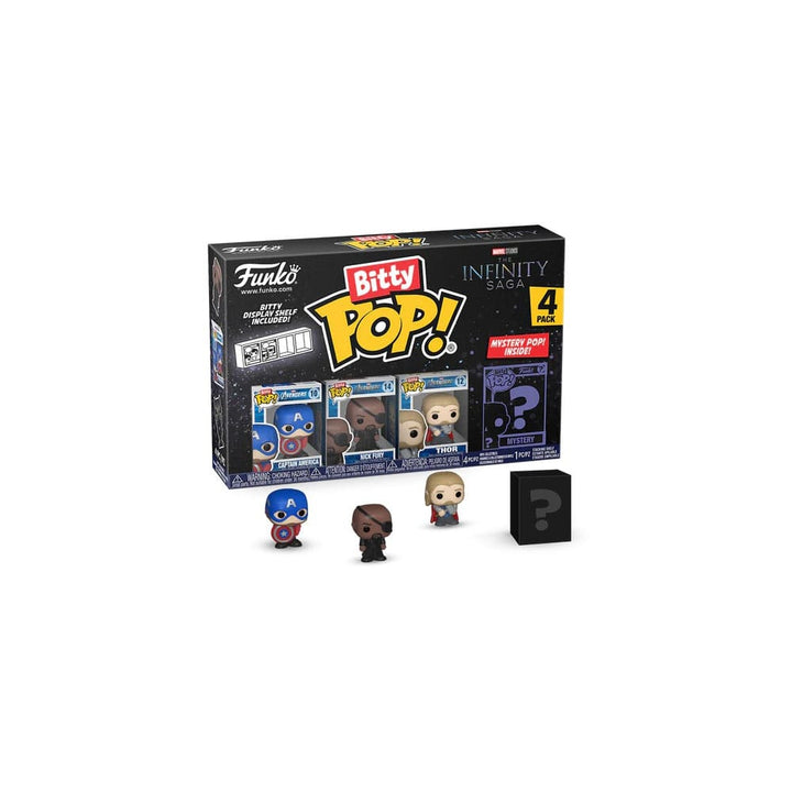 Captain America 2 Marvel Comic Funko Bitty POP! Vinyl Figure (4-Pack)
