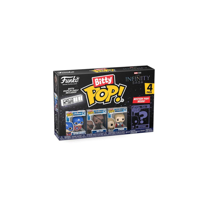 Captain America 2 Marvel Comic Funko Bitty POP! Vinyl Figure (4-Pack)