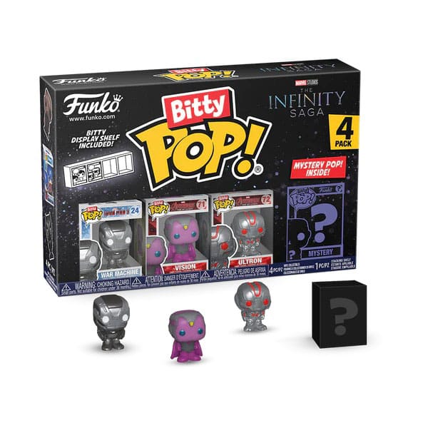 Iron Man 2 Marvel Comic Funko Bitty POP! Vinyl Figure (4-Pack)
