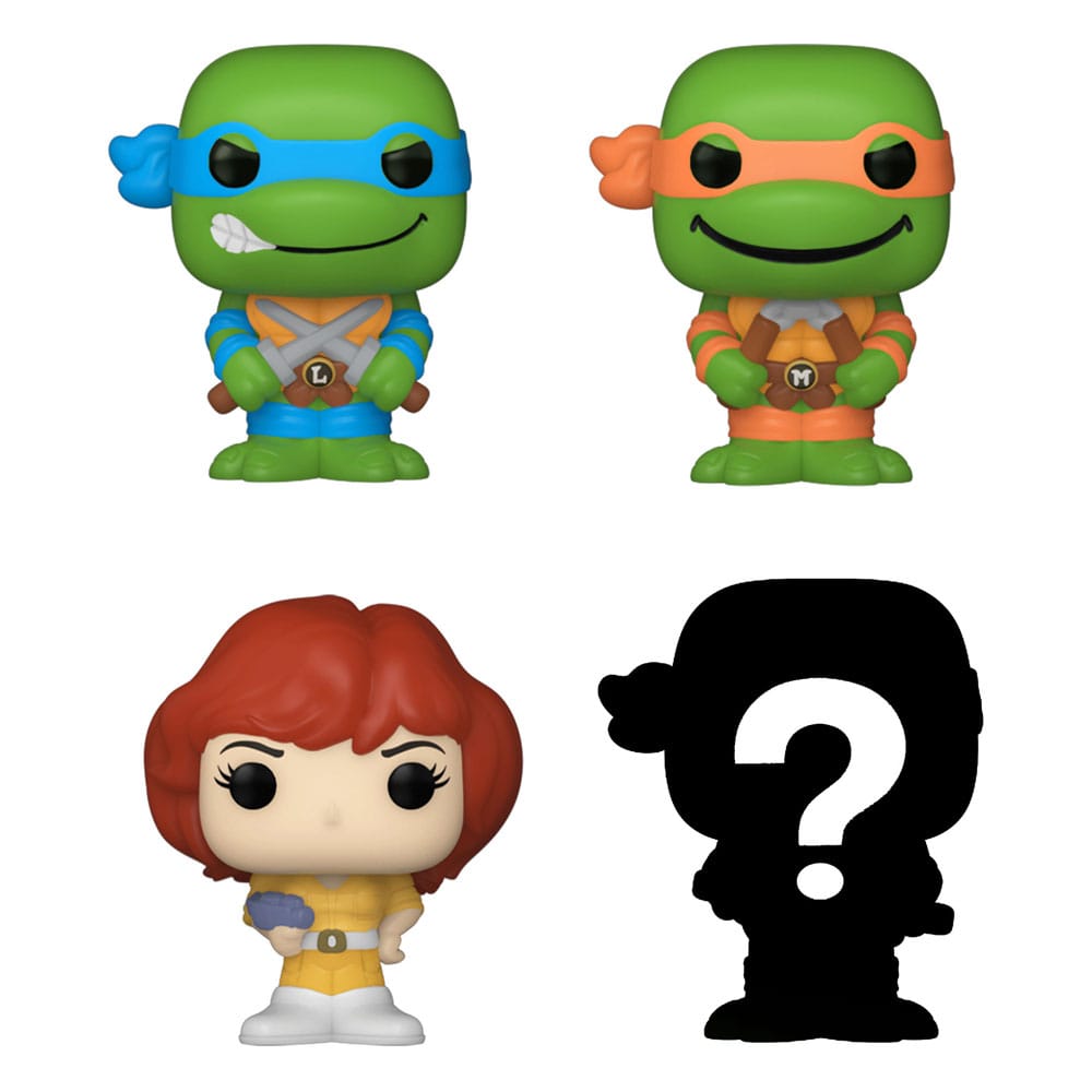 Funko Leonardo Teenage Mutant Ninja Turtles Bitty POP! Vinyl Figure 4 Pack 2,5 cm