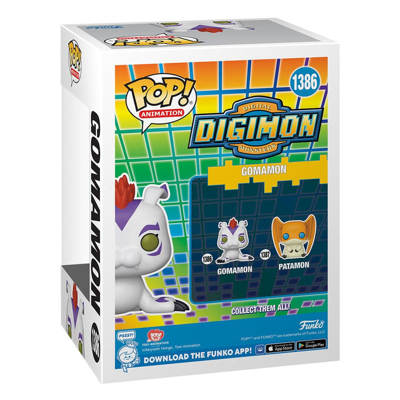Gomamon Digimon Funko POP! Vinyl Figure, side angle